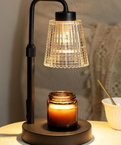 Candle Warmer Lamp with Timer Dimmable, Birthday Gifts for Women Mom, House Warming Gifts New Home Decor, Wax Melt Warmer for Jar Candles with 2 Bulbs